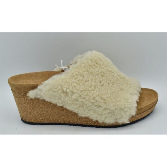 Papillio Birkenstock EU 38 US 7 Namica Teddy Shearling Narrow Fit Sandals - Picture 6 of 13